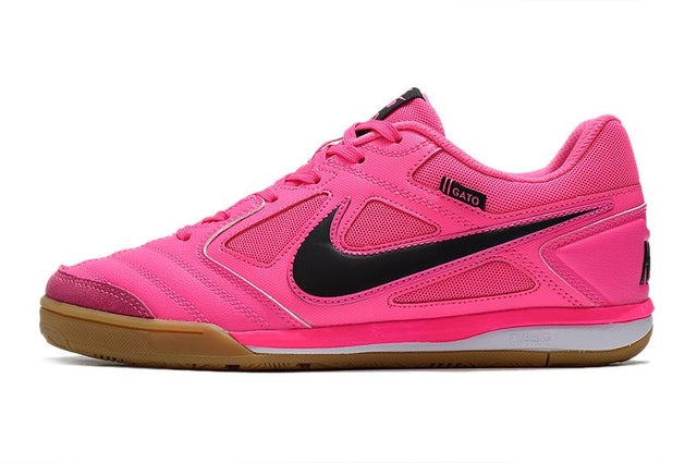 Chuteira Nike SB Gato Futsal - Rosa/Preto