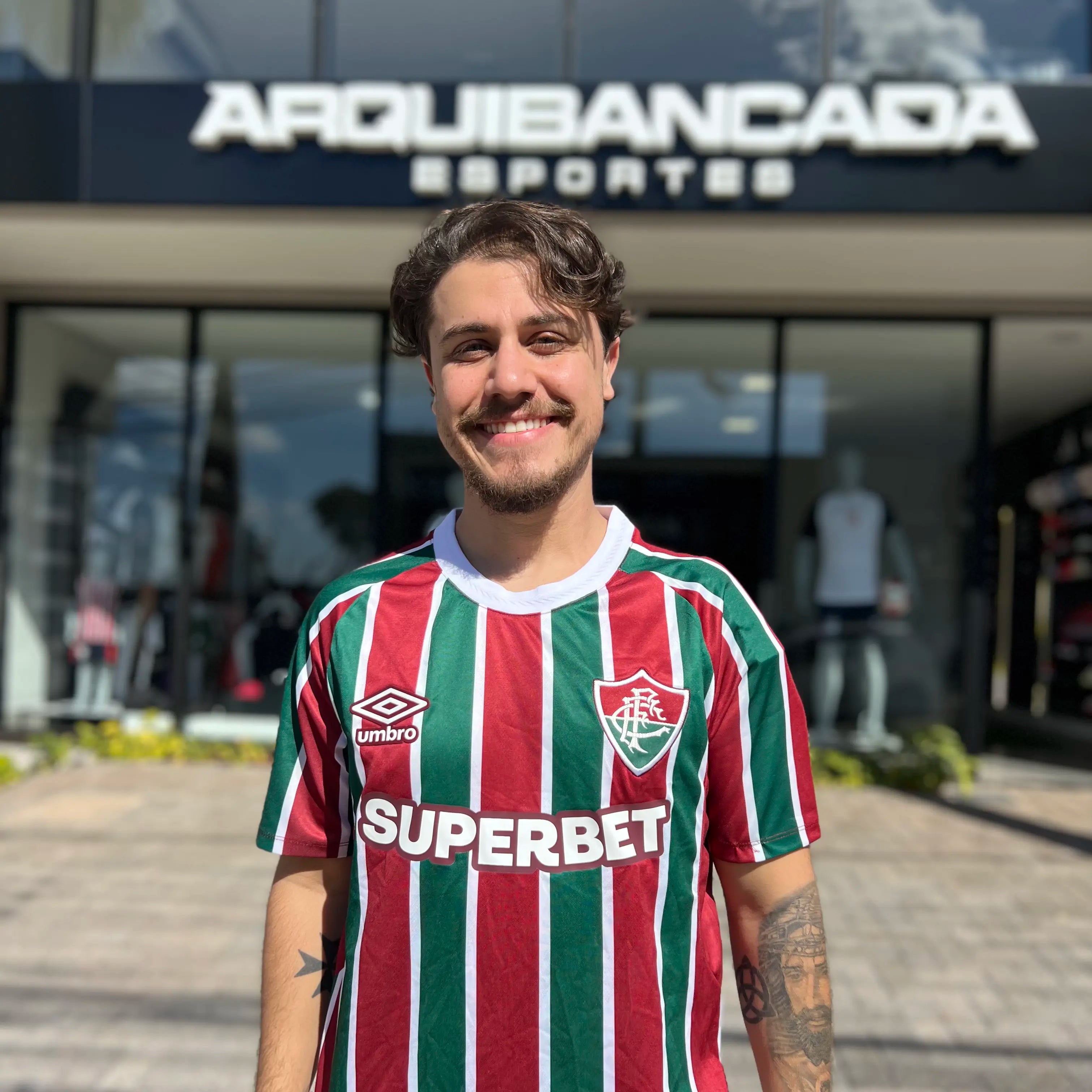 Camisa Umbro Fluminense 2025/26 I - Jhon Arias 21